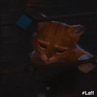 Puss In Boots Please GIF by Laff