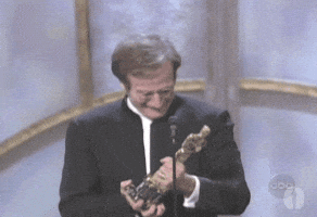 Robin Williams Oscars GIF