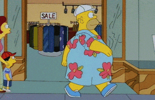 Homer Simpson Mumu GIF