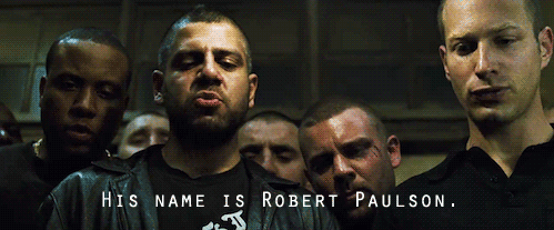 Image result for his name was robert paulson gif