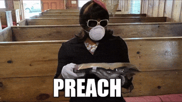 Mask Reaction GIF by Robert E Blackmon