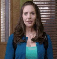 alison brie flirt GIF