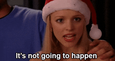 its not going to happen rachel mcadams GIF