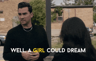 schitts creek girl GIF by CBC