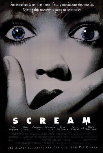 Amazon.com: Scream - 1996 - 11 x 17 Movie Poster - Style B: Prints: Posters  & Prints