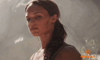 Alicia Vikander Reaction GIF by Regal