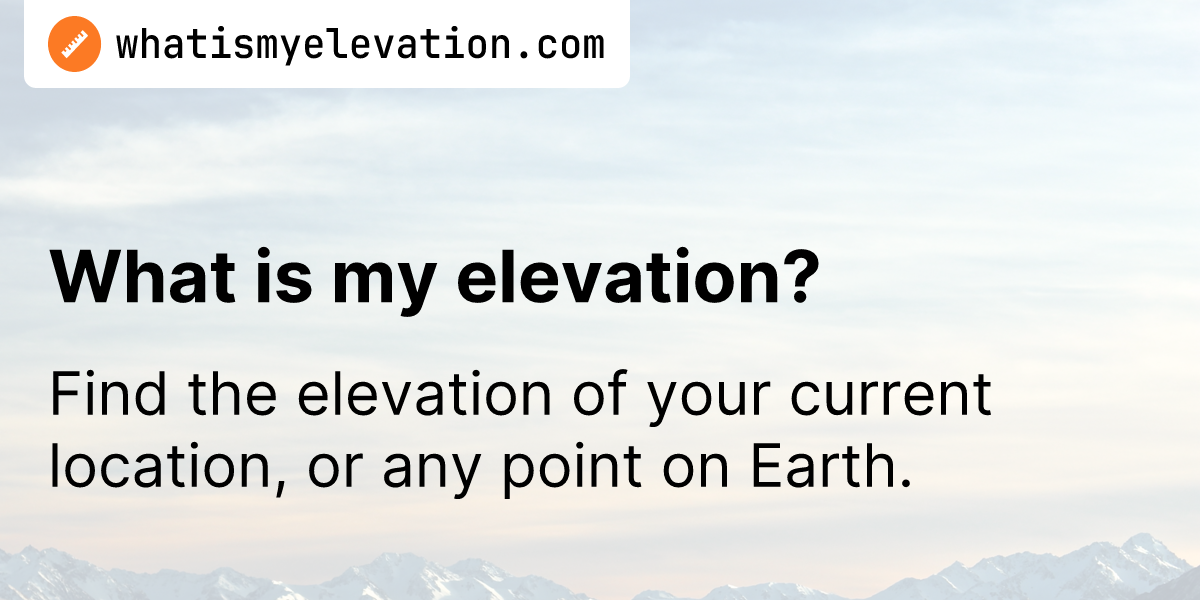 www.whatismyelevation.com