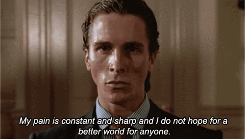 Pin by Vince Vega on born weird | American psycho quotes, American psycho,  Psycho quotes