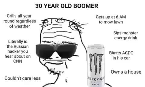 Image result for thirty year old boomer