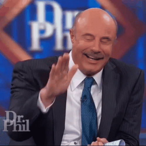 Drphil Laugh GIF - Drphil Laugh Laughing - Discover & Share GIFs