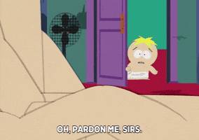 awkward butters stotch GIF by South Park 