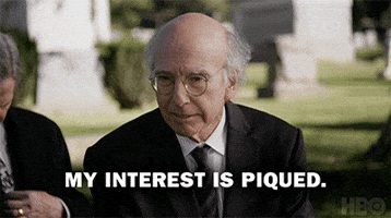 Interested Season 10 GIF by Curb Your Enthusiasm Interested Season 10 GIF by Curb Your Enthusiasm