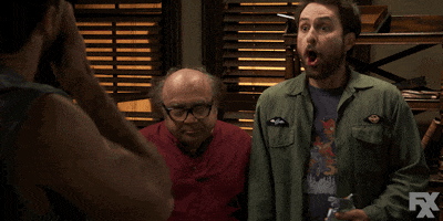 angry oh no GIF by It's Always Sunny in Philadelphia's Always Sunny in Philadelphia