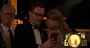 Taylor Swift Selfie GIF by Golden Globes