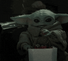 Baby Yoda Popcorn GIF Baby Yoda Popcorn GIF