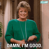Golden Girls Wow GIF by TV Land