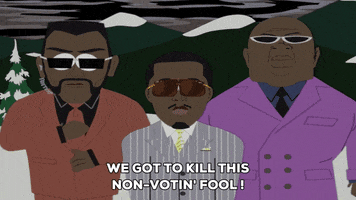 vote or die sean combs GIF by South Park vote or die sean combs GIF by South Park