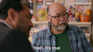 cbc not lying GIF by Kim's Convenience's Convenience