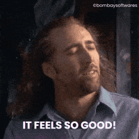 Happy Feel Good GIF by Bombay Softwares Happy Feel Good GIF by Bombay Softwares