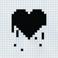 Heart Pixel Art GIF by braindead.gif