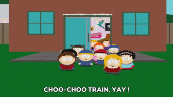 excited kids GIF by South Park 