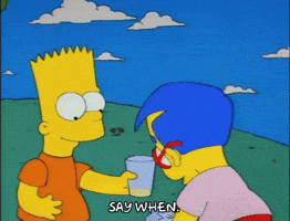 Happy Season 6 GIF by The Simpsons Happy Season 6 GIF by The Simpsons